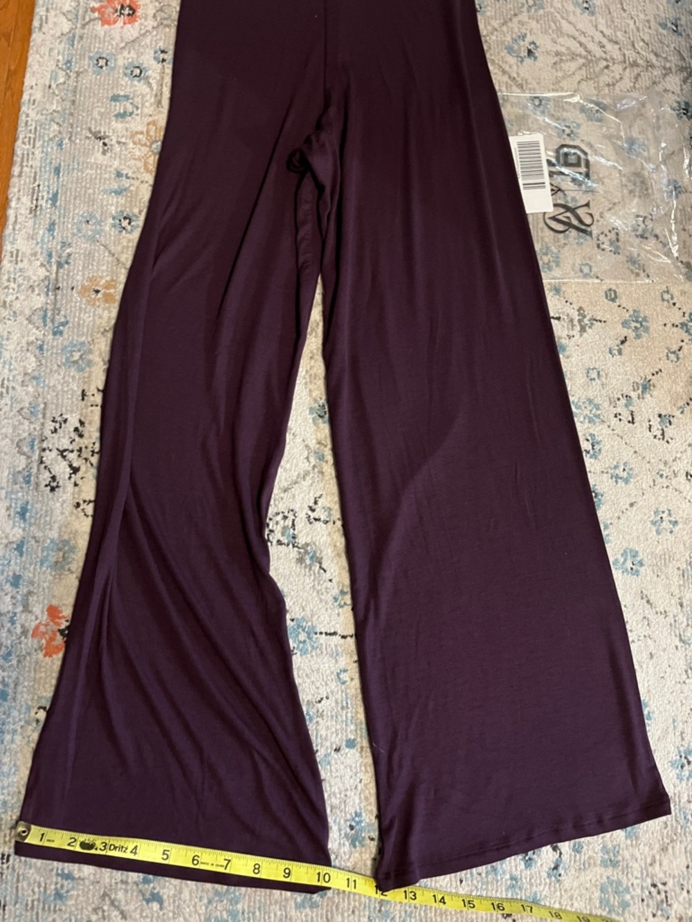 NWT Victoria's Secret SoSoft Modal Winter Wine Ribbed Cami & Pant Sleep Set - Picture 15 of 15
